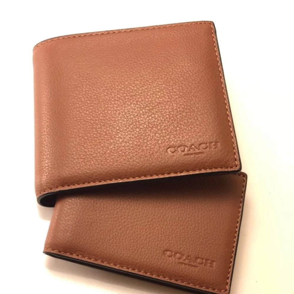 Dark Saddle Duel Coach Wallet